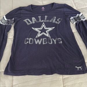 Dallas Cowboys Kids Long Sleeve Shirt - Navy
